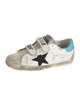 Golden Goose Leather Printed Sneakers
