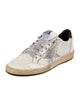 Golden Goose Leather Printed Sneakers