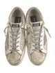 Golden Goose Glitter Printed Sneakers