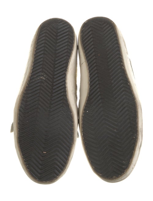 Golden Goose Glitter Printed Sneakers