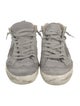 Golden Goose Suede Graphic Print Sneakers