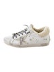 Golden Goose Leather Colorblock Pattern Sneakers