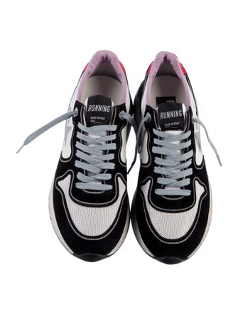 Golden Goose Suede Printed Athletic Sneakers