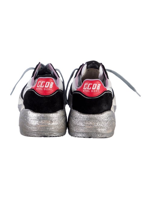 Golden Goose Suede Printed Athletic Sneakers