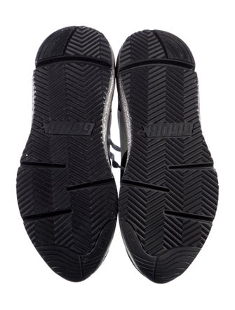 Golden Goose Suede Printed Athletic Sneakers