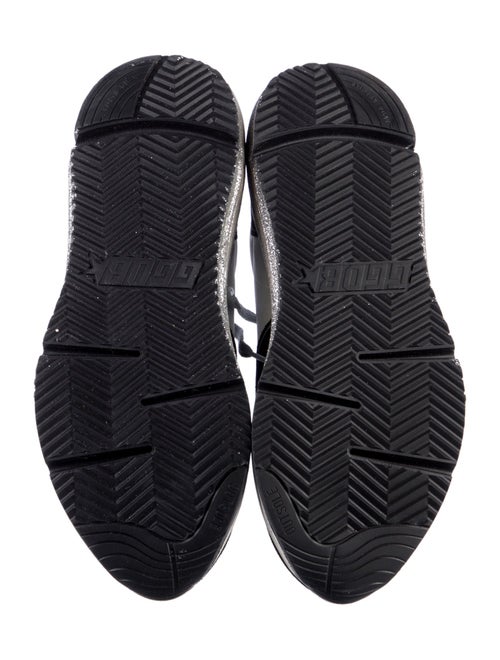 Golden Goose Suede Printed Athletic Sneakers