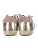 Golden Goose Leather Colorblock Pattern Sneakers