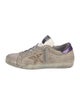 Golden Goose Suede Glitter Accents Sneakers