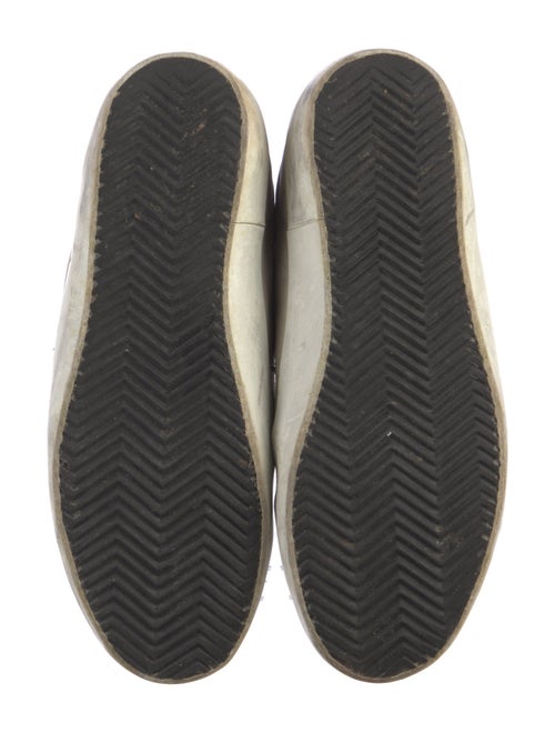 Golden Goose Suede Glitter Accents Sneakers