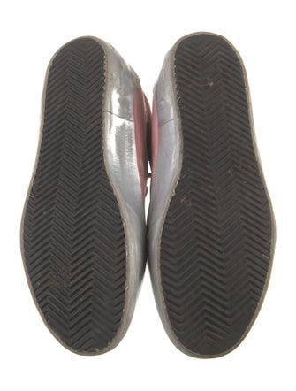 Golden Goose Suede Colorblock Pattern Sneakers