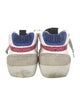 Golden Goose Leather Colorblock Pattern Sneakers
