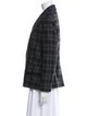 Golden Goose Wool Plaid Print Blazer