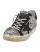 Golden Goose Glitter Colorblock Pattern Sneakers