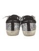 Golden Goose Glitter Colorblock Pattern Sneakers
