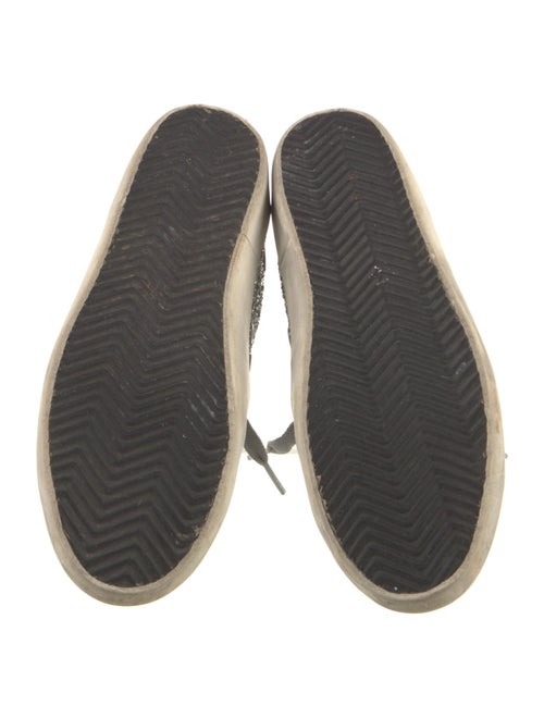 Golden Goose Glitter Colorblock Pattern Sneakers