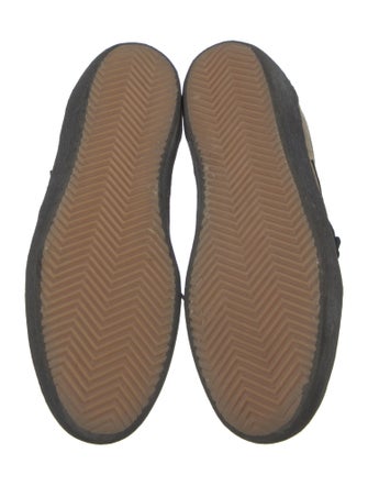 Golden Goose Suede Colorblock Pattern Sneakers