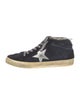 Golden Goose Suede Distressed Accents Sneakers