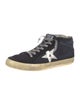 Golden Goose Suede Distressed Accents Sneakers