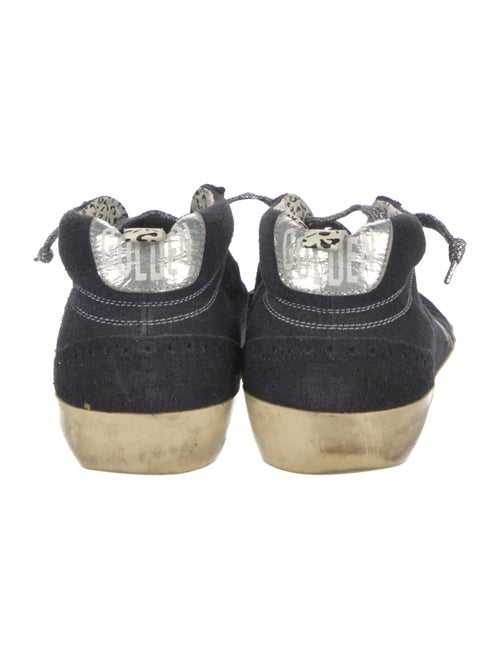 Golden Goose Suede Distressed Accents Sneakers