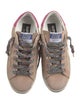 Golden Goose Suede Distressed Accents Sneakers