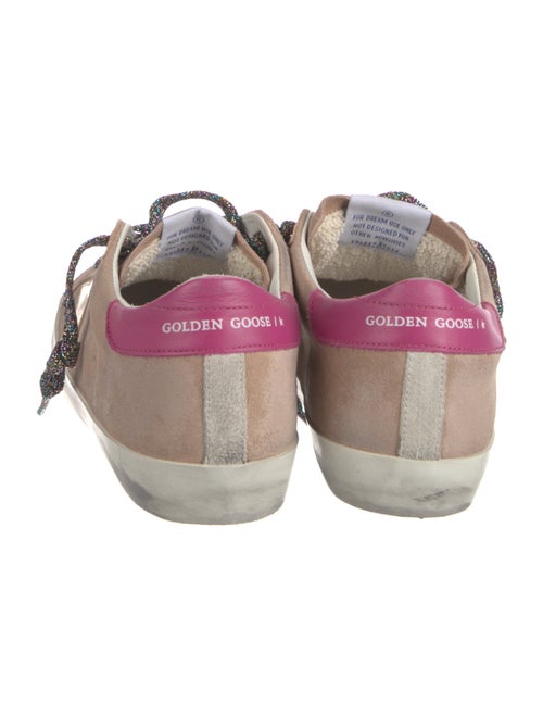 Golden Goose Suede Distressed Accents Sneakers