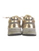 Golden Goose Leather Printed Sneakers