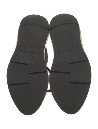 Golden Goose Ponyhair Animal Print Athletic Sneakers