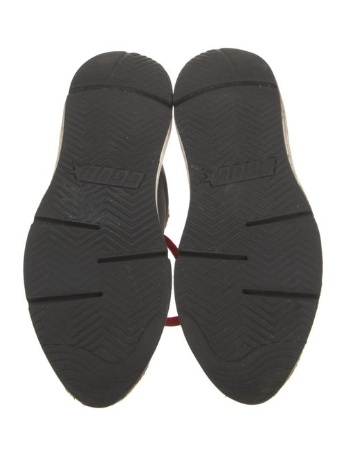 Golden Goose Ponyhair Animal Print Athletic Sneakers