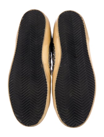Golden Goose Suede Glitter Accents Sneakers