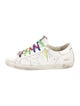 Golden Goose Leather Distressed Accents Sneakers