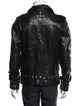 Golden Goose Leather Moto Jacket