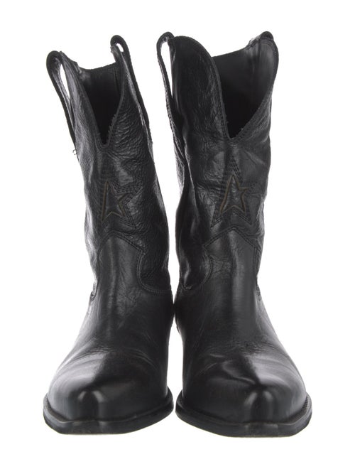 Golden Goose Leather Western Boots