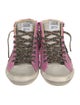Golden Goose Canvas Printed Sneakers