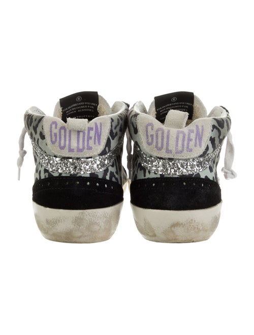 Golden Goose Suede Animal Print Sneakers