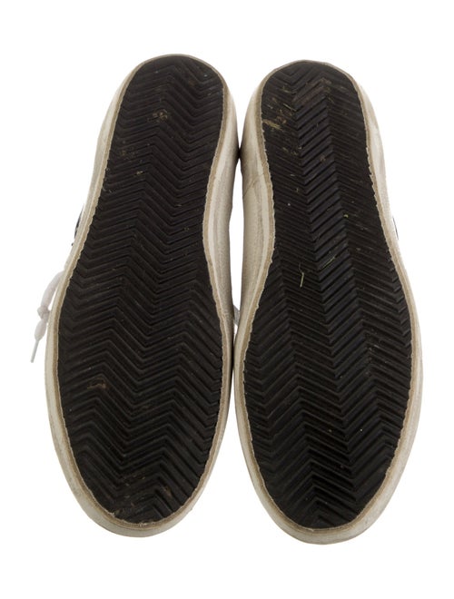 Golden Goose Suede Animal Print Sneakers