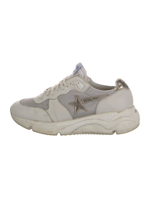 Golden Goose Leather Leather Trim Embellishment Sneakers