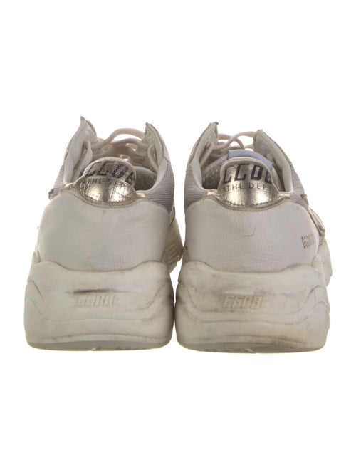 Golden Goose Leather Leather Trim Embellishment Sneakers