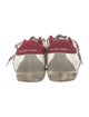 Golden Goose Leather Distressed Accents Sneakers