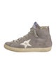 Golden Goose Suede Printed Sneakers
