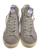 Golden Goose Suede Printed Sneakers