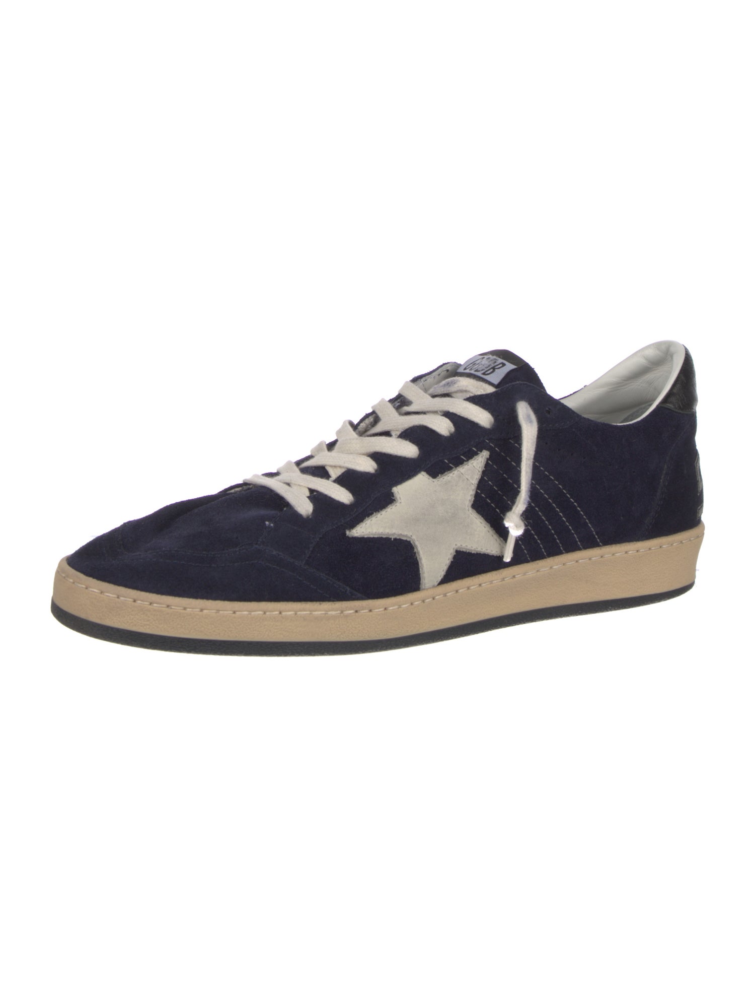 Golden Goose Suede Distressed Accents Sneakers