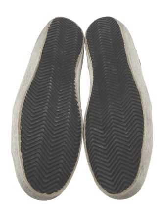 Golden Goose Printed Distressed Accents Sneakers