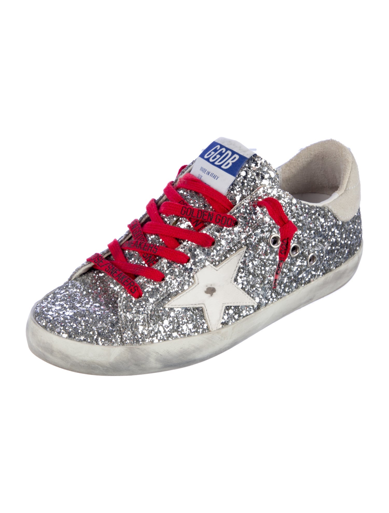 Golden Goose Glitter Glitter Accents Sneakers