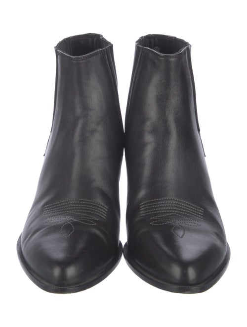 Golden Goose Leather Western Boots