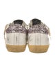 Golden Goose Leather Printed Sneakers