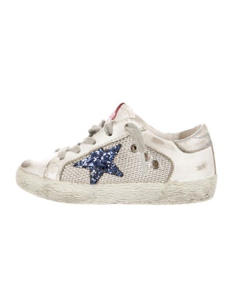 Golden Goose Boys' Distressed Low Top Sneakers