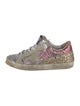 Golden Goose Glitter Printed Sneakers