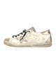 Golden Goose Leather Distressed Accents Sneakers