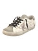 Golden Goose Leather Distressed Accents Sneakers