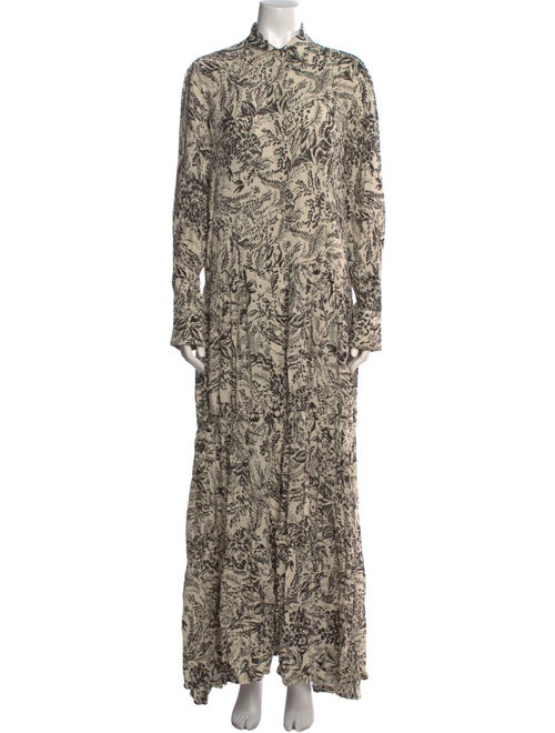 Golden Goose Printed Long Dress